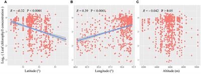 Plant Evolution History Overwhelms Current Environment Gradients in Affecting Leaf Chlorophyll Across the Tibetan Plateau